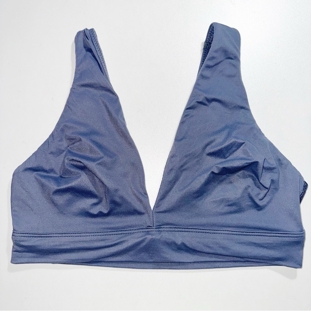 Women's Blue Seamless Bralette